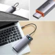 هاب 6 پورت Type-C باسئوس Metal Gleam Series WKWG030013