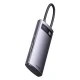 هاب 6 پورت Type-C باسئوس Metal Gleam Series WKWG030213
