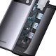 هاب 6 پورت Type-C باسئوس Metal Gleam Series WKWG030213