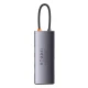 هاب 6 پورت Type-C باسئوس Metal Gleam Series WKWG030213