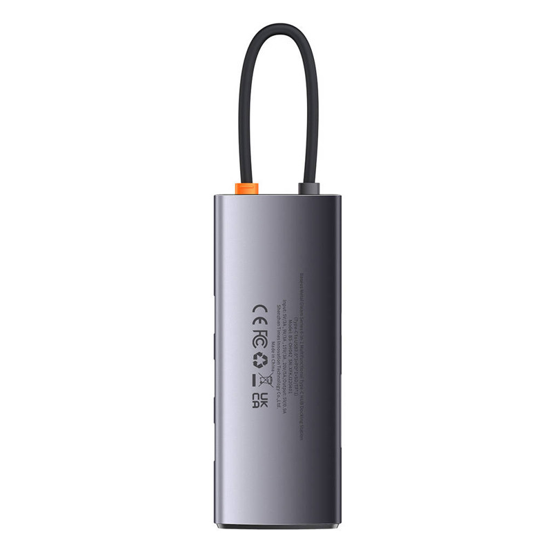 هاب 6 پورت Type-C باسئوس Metal Gleam Series WKWG030213