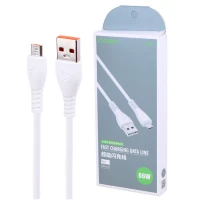کابل میکرو یو اس بی فست شارژ Caza X01 2.4A 86cm