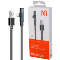 کابل تایپ سی فست شارژ Mcdodo CA-3423 6A PD 100W 1.8m یکسر L