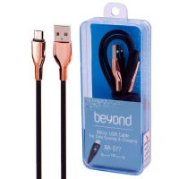 کابل میکرو یو اس بی فست شارژ Beyond BA-577 2A 1m