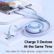 کابل ۳ سر فست شارژ Mcdodo Sparkling Series CA-373 6A 66W 1.2m