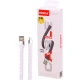 کابل کوتاه میکرو یو اس بی فست شارژ Hiska LX-1015 3A 15CM
