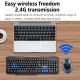 کیبورد و موس بی سیم باندا W100