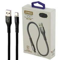 کابل کوتاه تایپ سی فست شارژ Epimax EC-05 8A 30cm
