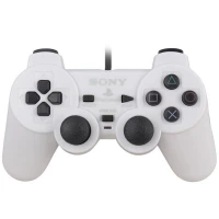 دسته بازی تک شوکدار Sony PS2 قیری سفید