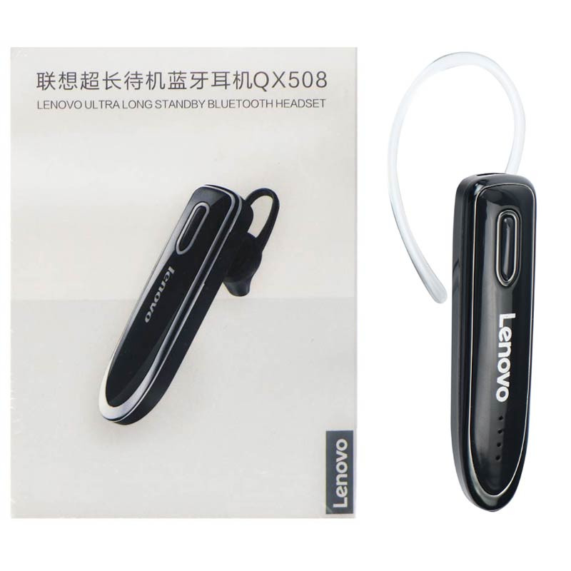 هدست بلوتوث تک گوش Lenovo QX508