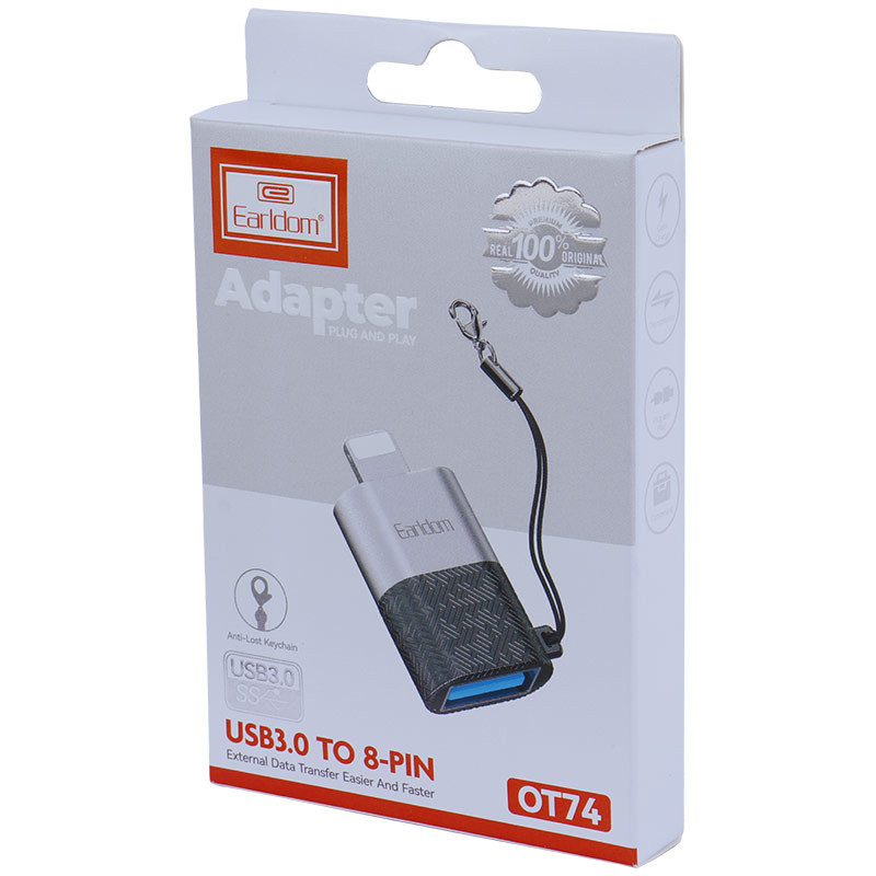 تبدیل Earldom ET-OT74 OTG USB To Lightning