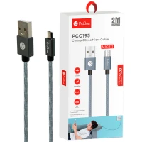 کابل میکرو یو اس بی ProOne PCC195 2.1A 2m