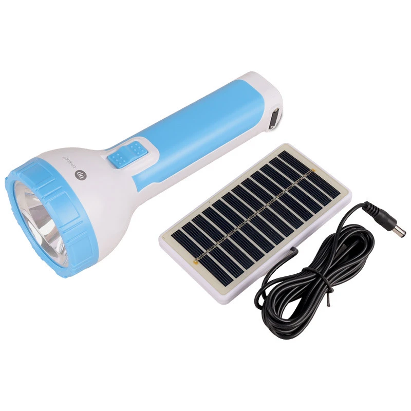 چراغ قوه شارژی DP.LED Light DP-9140T + پنل خورشیدی