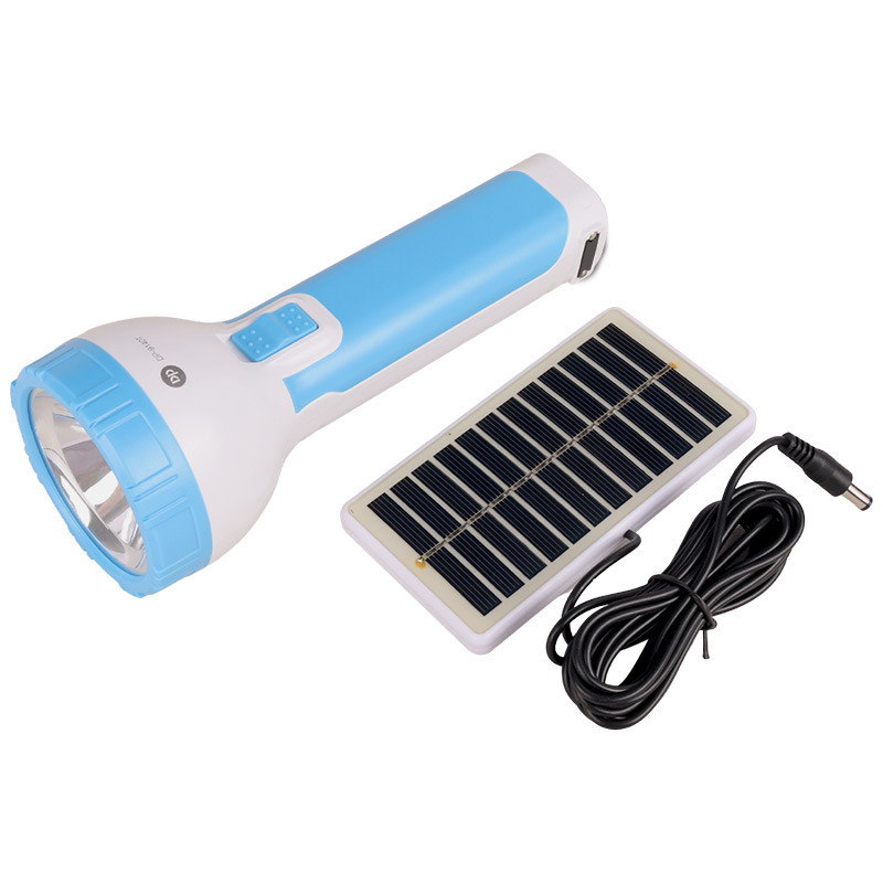 چراغ قوه شارژی DP.LED Light DP-9140T + پنل خورشیدی