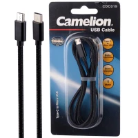 کابل تبدیل فست شارژ Camelion CDC019 Type-C to MicroUSB 2.4A 1m