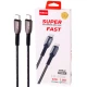 Hiska LX-504 Type-C to Type-C PD QC3.0 60W 1m Cable