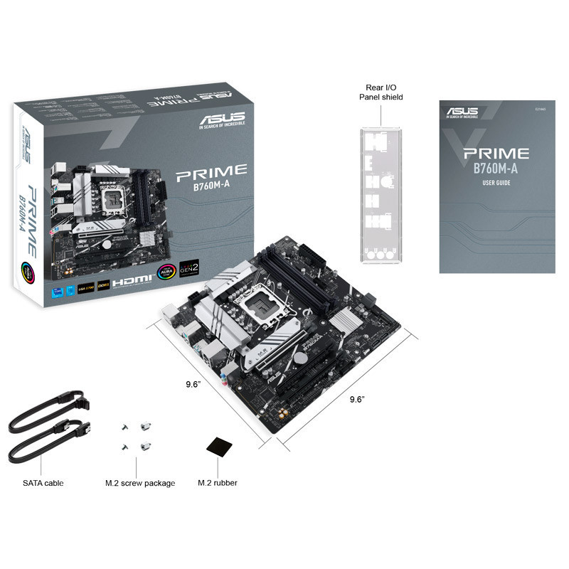 مادربرد ایسوس Prime B760M-A DDR5