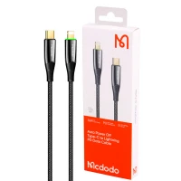 کابل تبدیل فست شارژ Mcdodo CA-8560 Type-C To Lightning 3A PD 36W 1.2m