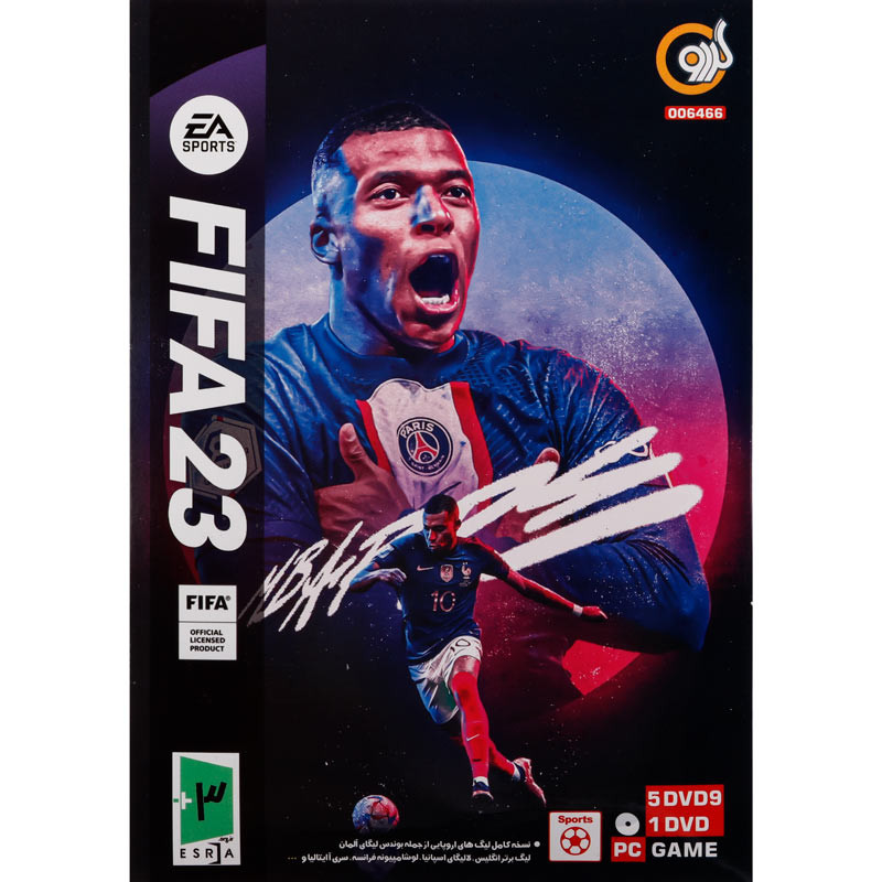 FIFA 23 PC 5DVD9 + 1DVD5 گردو
