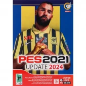 بازی PES 2021 Update 2024 2DVD9+1DVD گردو مناسب برای PC