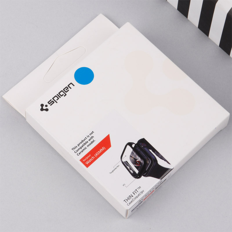 محافظ اپل واچ + گلس Spigen Thin Fit سایز 45MM
