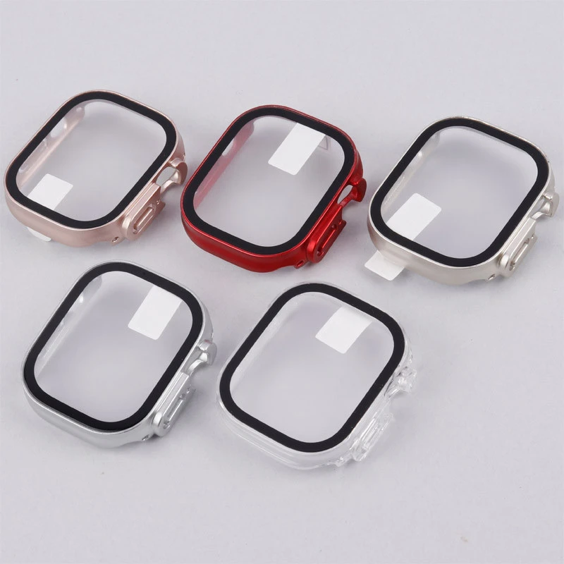 محافظ اپل واچ + گلس Spigen Thin Fit سایز 49MM
