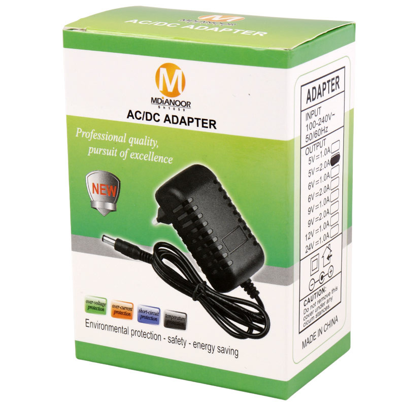 آداپتور برق Mdianoor JK-0520 5V 2A