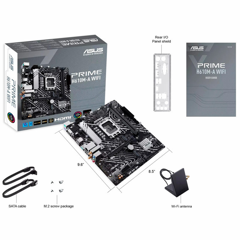 مادربرد ایسوس Prime H610M-A WIFI DDR5
