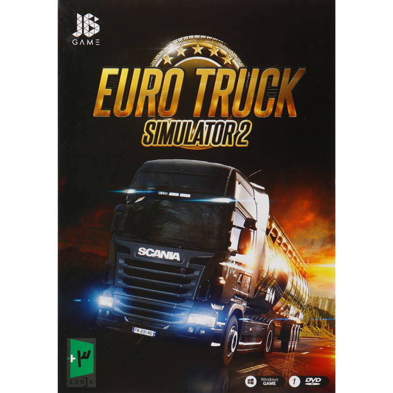 بازی Euro Truck Simulator 2 1DVD JB.Team مناسب برای PC