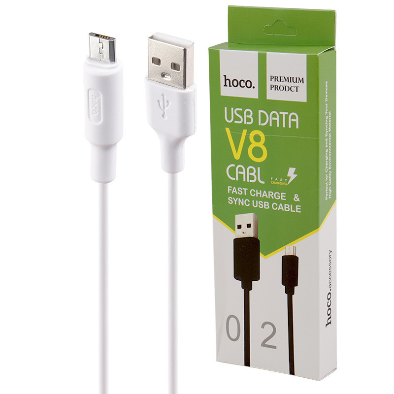 کابل میکرو یو اس بی Hoco 02 2A 1m