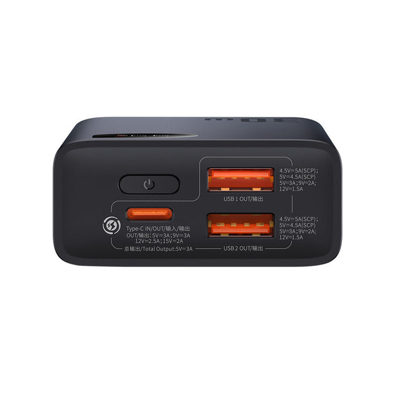 پاور بانک فست شارژ 10000 باسئوس Baseus Adaman 2 PPAD04000 QC3.0 PD 30W