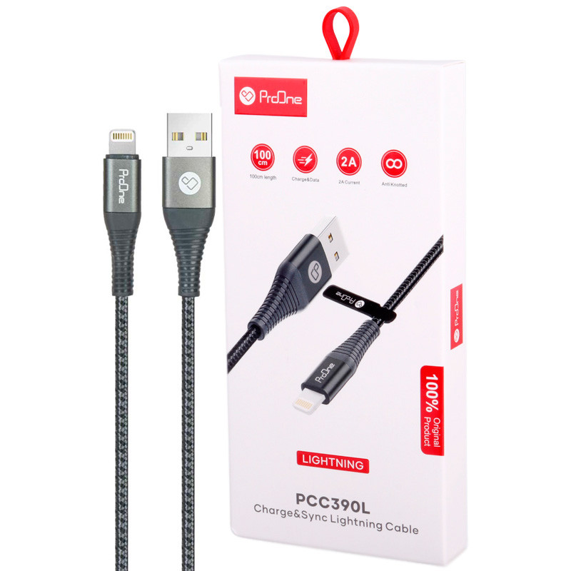 کابل آیفونی ProOne PCC390L 2A 1m
