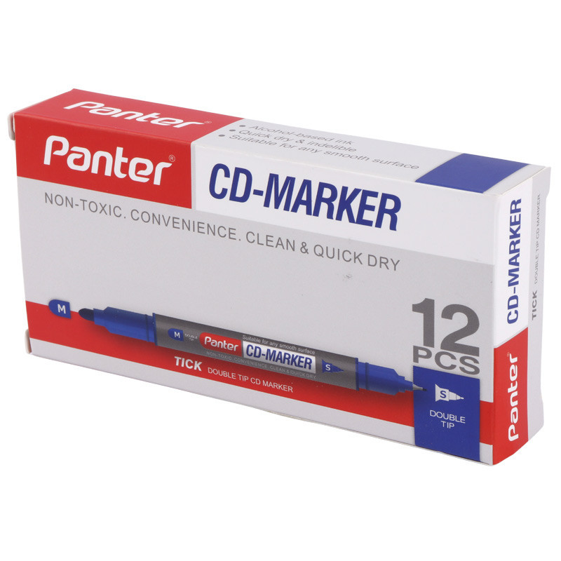 ماژیک CD دو سر Panter CDM102 بسته 12 عددی