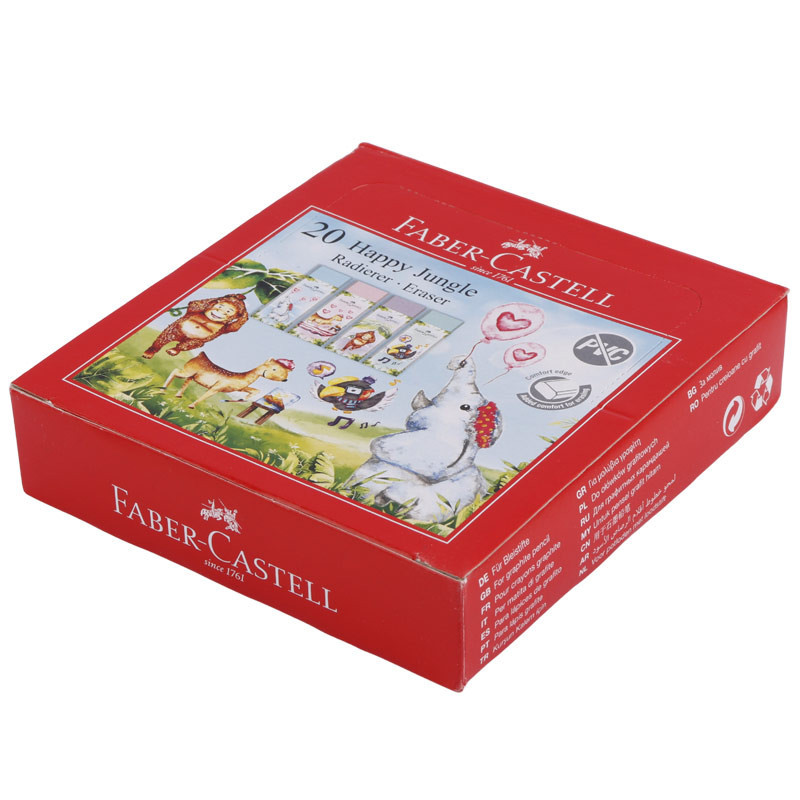 پاک کن فابر کاستل Faber-Castell No.188739 بسته 20 عددی