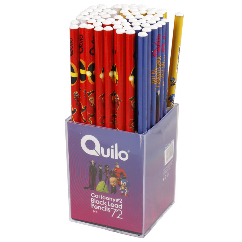 مداد مشکی کوییلو Quilo بسته ۷۲ عددی