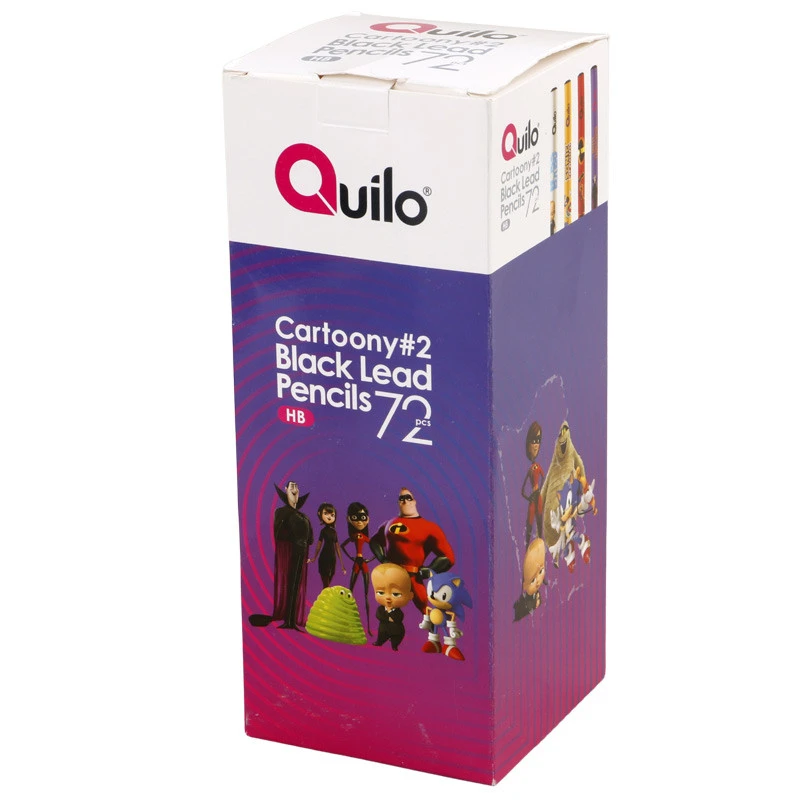 مداد مشکی کوییلو Quilo بسته ۷۲ عددی