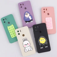 قاب سیلیکونی عروسکی برجسته محافظ لنزدار Xiaomi Redmi A1 Plus