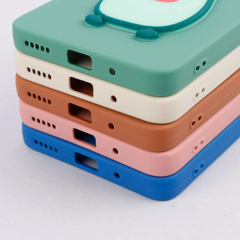 قاب سیلیکونی عروسکی برجسته محافظ لنزدار Huawei Nova 9 SE