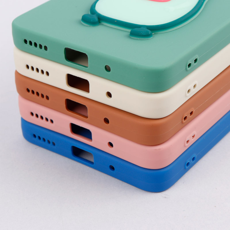قاب سیلیکونی عروسکی برجسته محافظ لنزدار Huawei Nova 9 SE