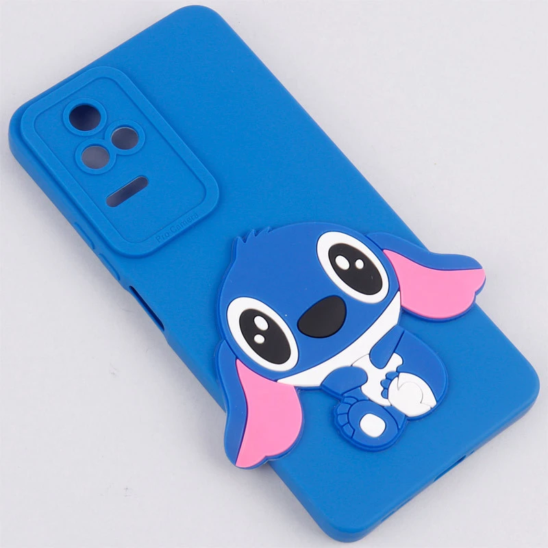 قاب سیلیکونی عروسکی برجسته محافظ لنزدار Xiaomi Poco F4