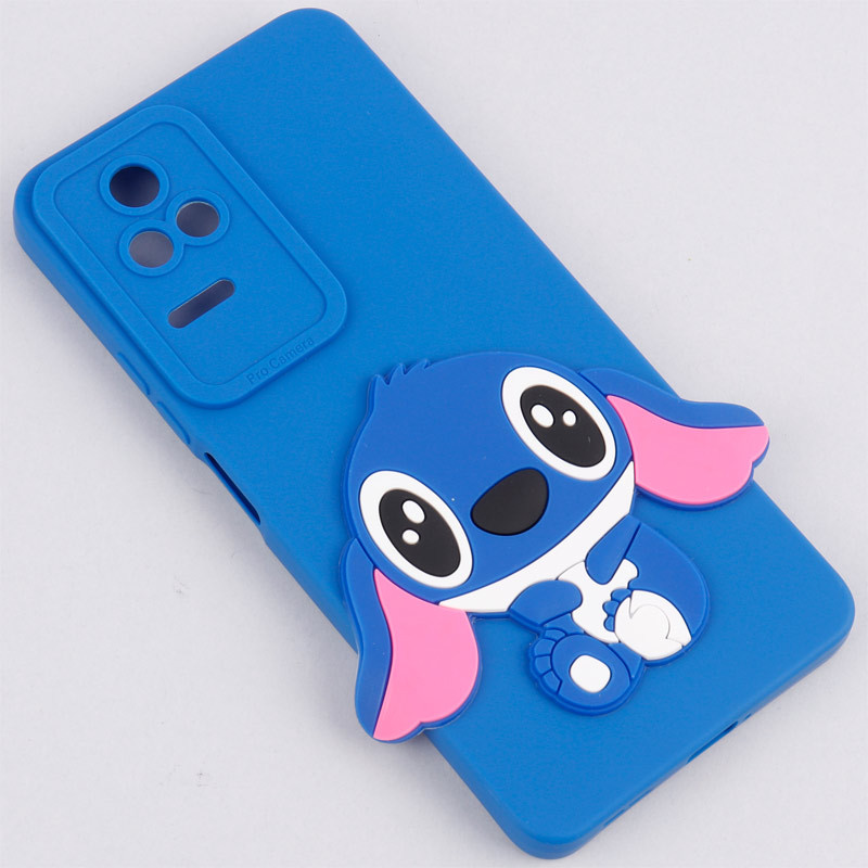 قاب سیلیکونی عروسکی برجسته محافظ لنزدار Xiaomi Poco F4