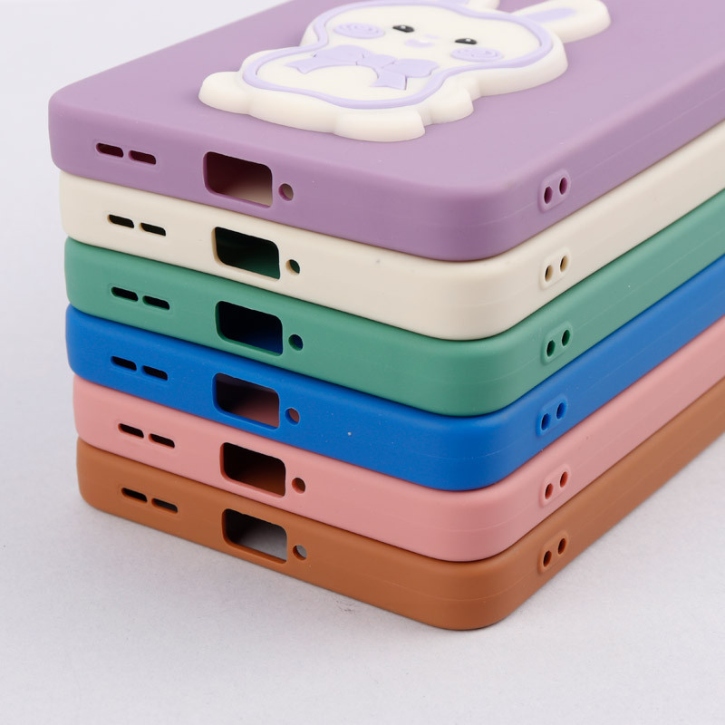 قاب سیلیکونی عروسکی برجسته محافظ لنزدار Xiaomi Poco F4
