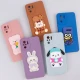 قاب سیلیکونی عروسکی برجسته محافظ لنزدار Xiaomi Poco M5s