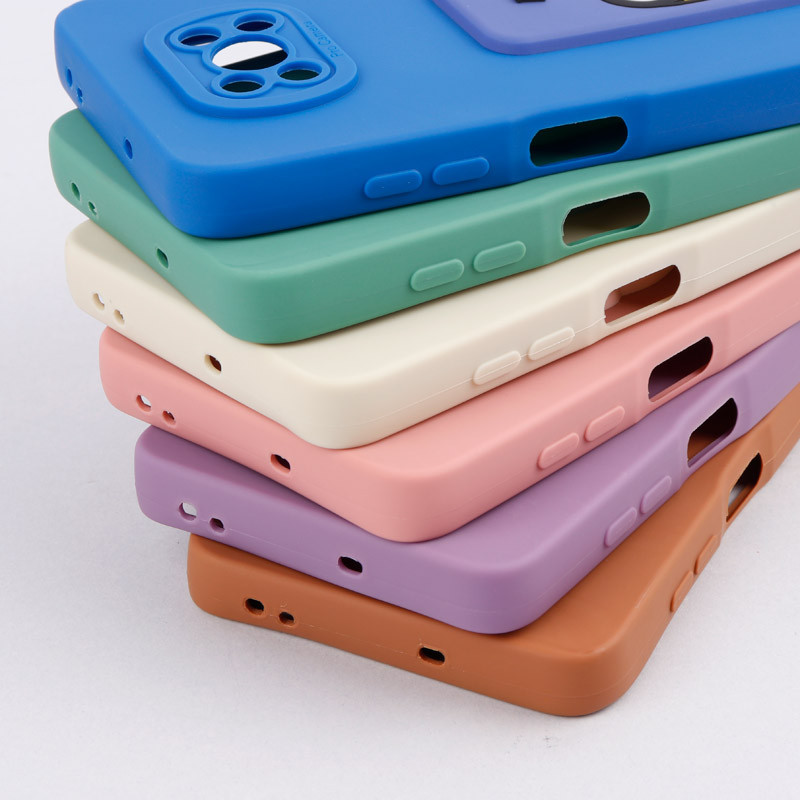 قاب سیلیکونی عروسکی برجسته محافظ لنزدار Xiaomi Poco X3