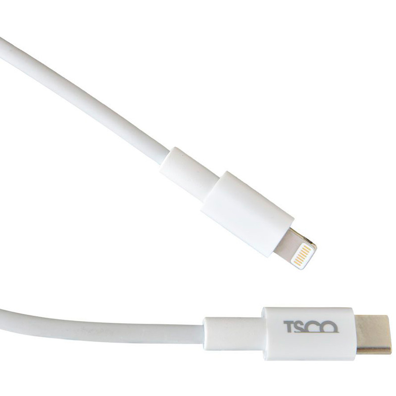 کابل تبدیل فست شارژ TSCO TC PD207 Type-C to Lightning 3A 20W 1m