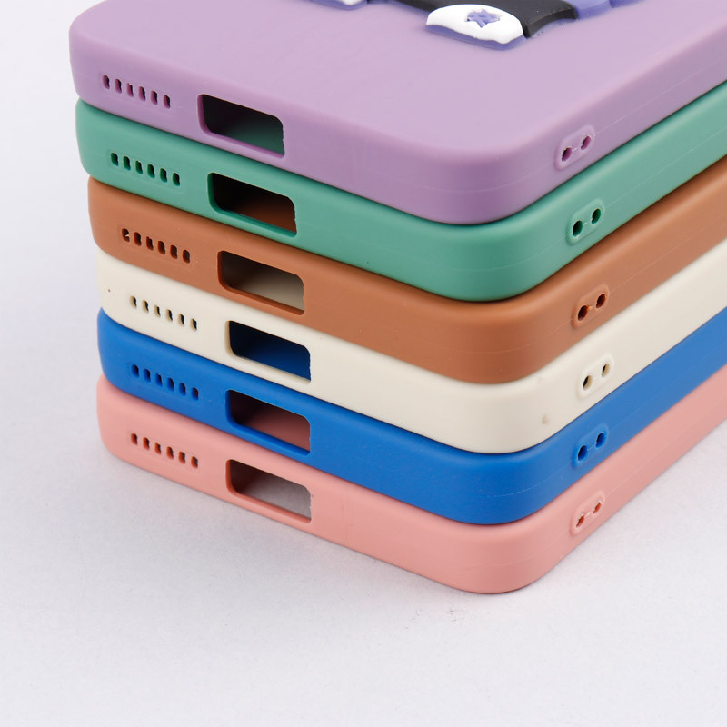 قاب سیلیکونی عروسکی برجسته محافظ لنزدار Xiaomi Redmi Note 11 Pro 4G