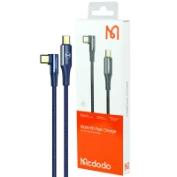 کابل تبدیل فست شارژ Mcdodo CA-8323 Type-C to Type-C PD 100W 5A 2m یکسر L