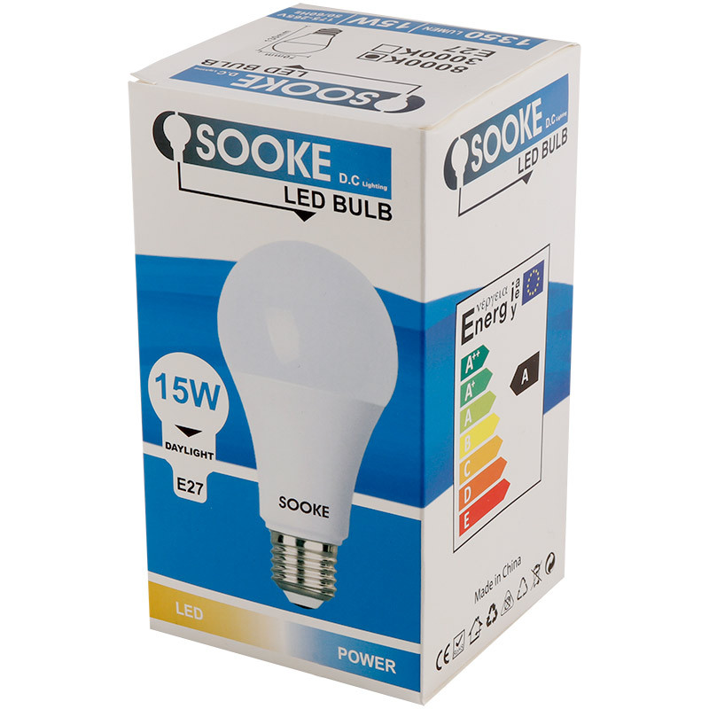 لامپ حبابی LED سوکی Sooke E27 15W