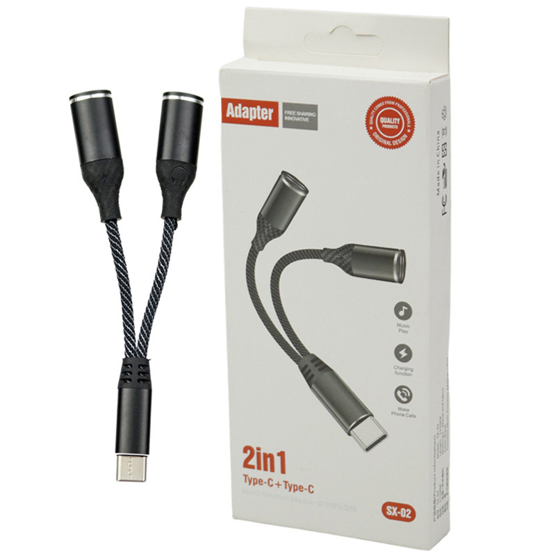 تبدیل SX-02 Type-C To Type-C / Type-C