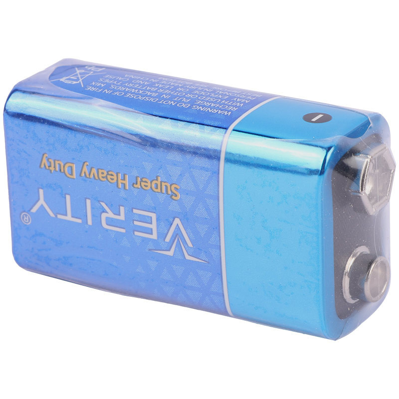 باتری کتابی Verity Super Heavy Duty 6F22 9V شرینک